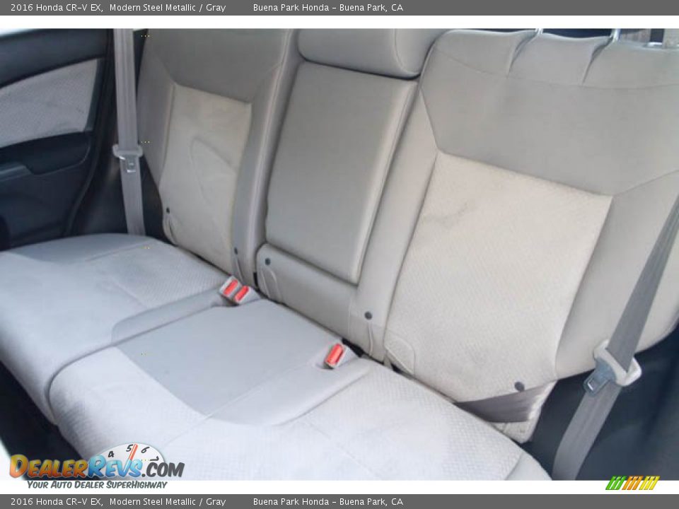 2016 Honda CR-V EX Modern Steel Metallic / Gray Photo #16