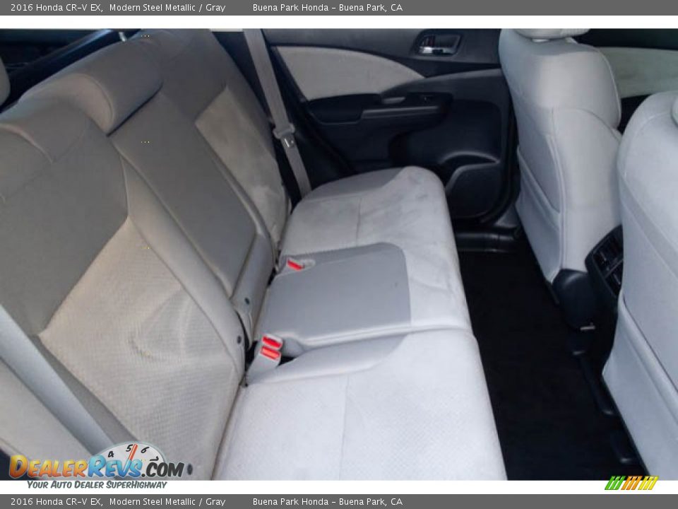 2016 Honda CR-V EX Modern Steel Metallic / Gray Photo #18