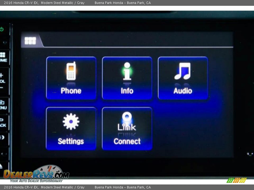 2016 Honda CR-V EX Modern Steel Metallic / Gray Photo #23