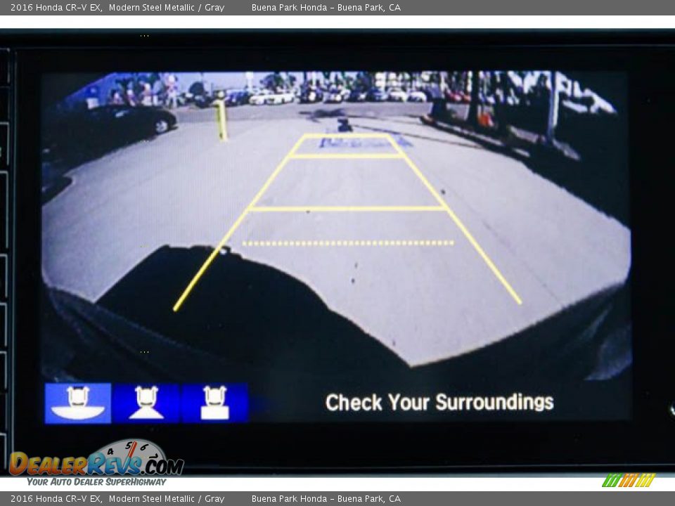 2016 Honda CR-V EX Modern Steel Metallic / Gray Photo #24