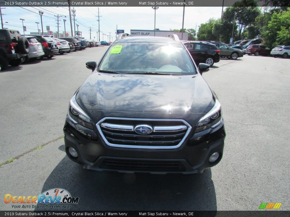 2019 Subaru Outback 2.5i Premium Crystal Black Silica / Warm Ivory Photo #3
