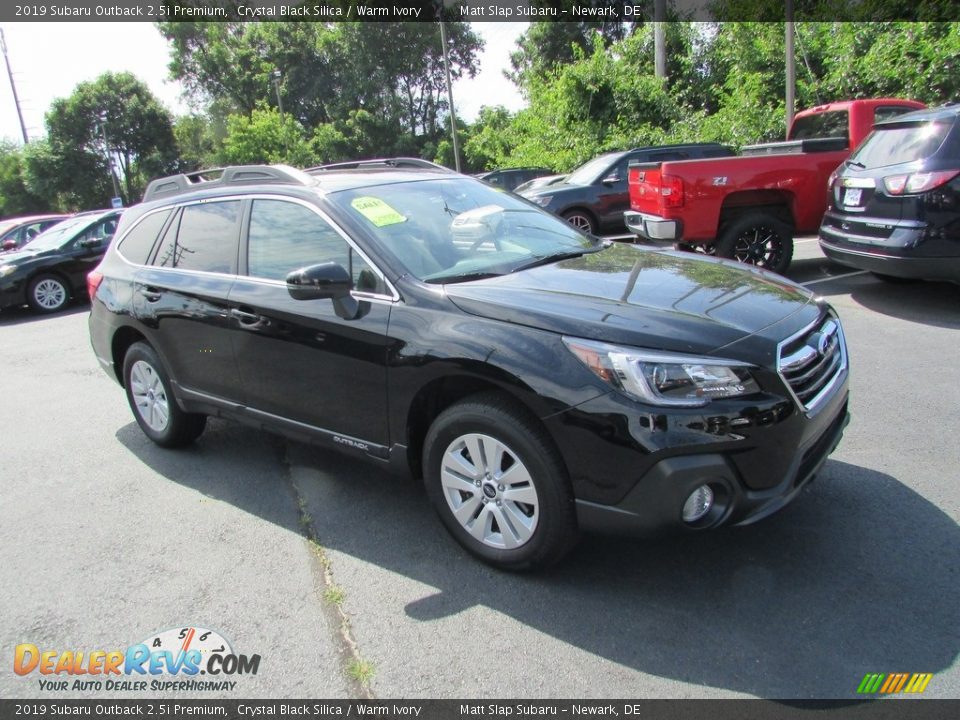 2019 Subaru Outback 2.5i Premium Crystal Black Silica / Warm Ivory Photo #4