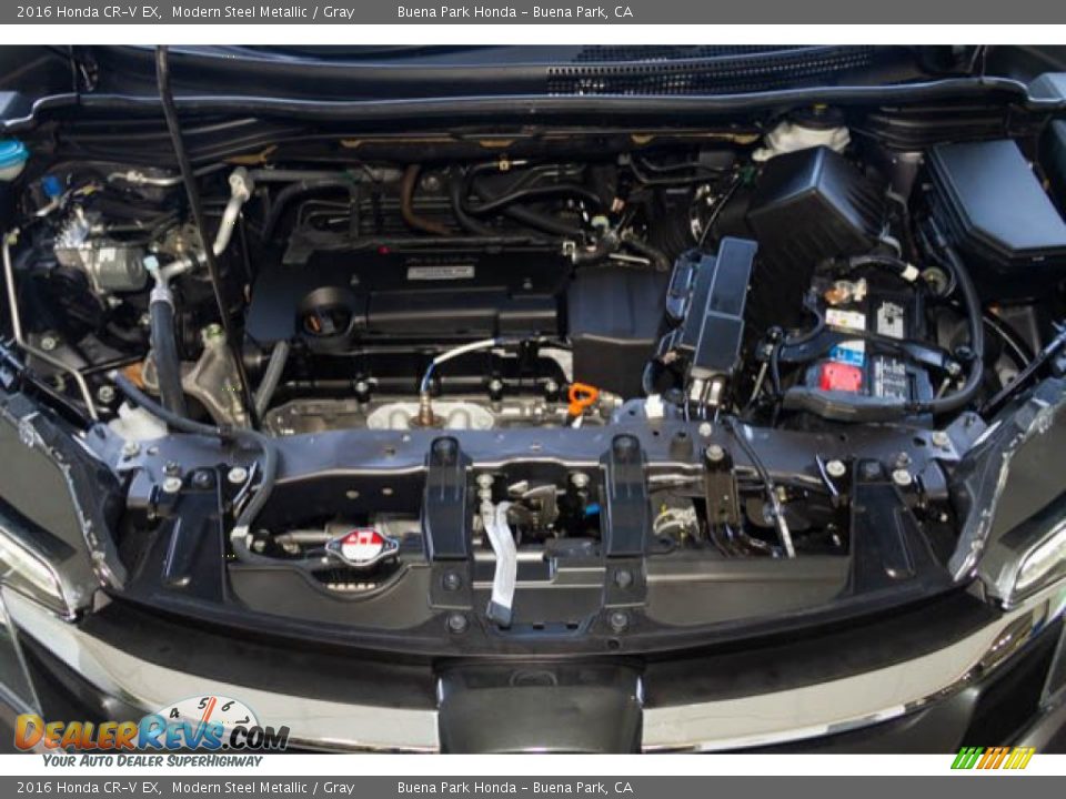 2016 Honda CR-V EX Modern Steel Metallic / Gray Photo #32