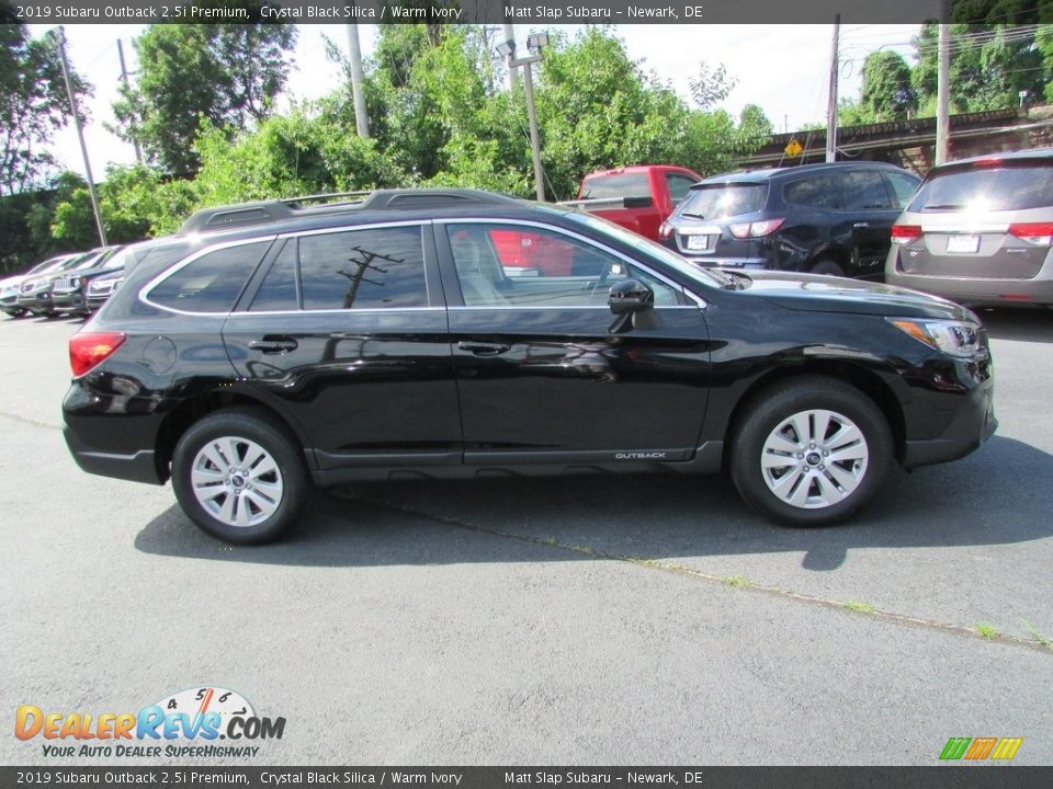 2019 Subaru Outback 2.5i Premium Crystal Black Silica / Warm Ivory Photo #5