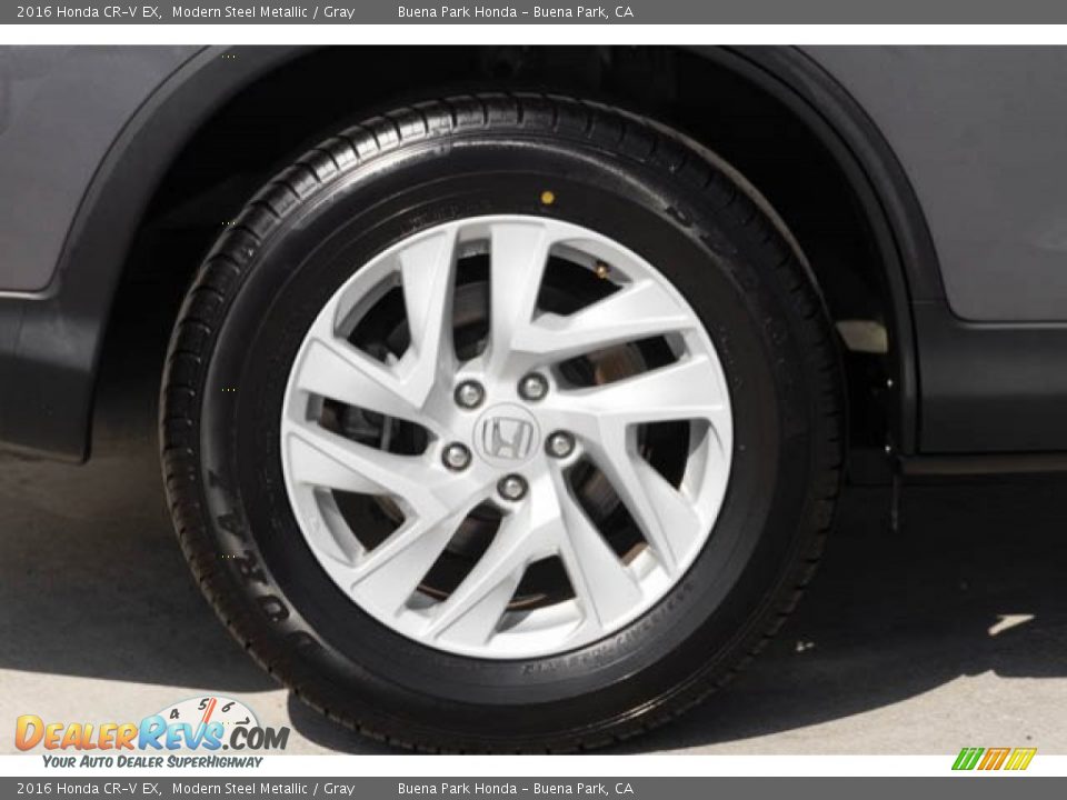 2016 Honda CR-V EX Modern Steel Metallic / Gray Photo #33