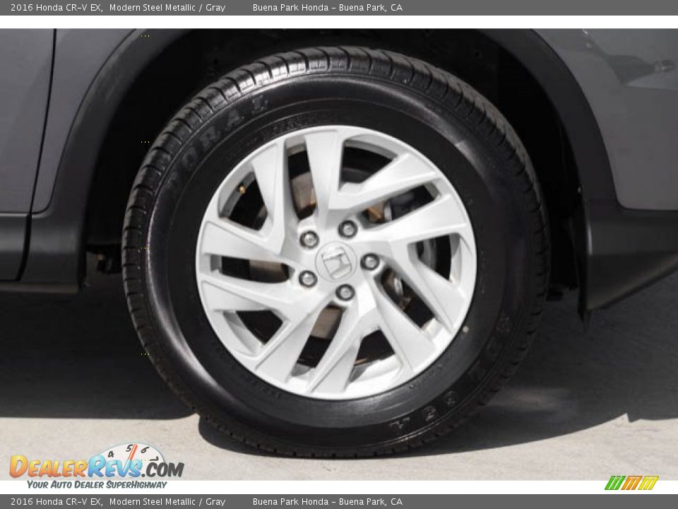 2016 Honda CR-V EX Modern Steel Metallic / Gray Photo #34