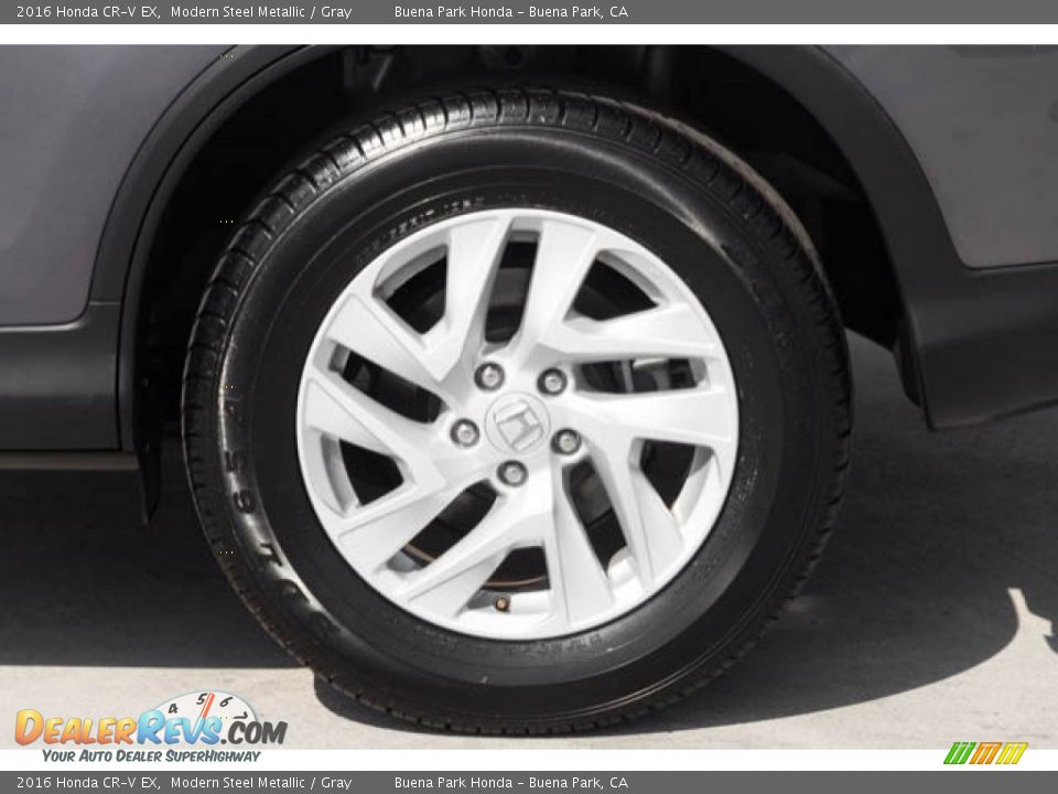 2016 Honda CR-V EX Modern Steel Metallic / Gray Photo #35