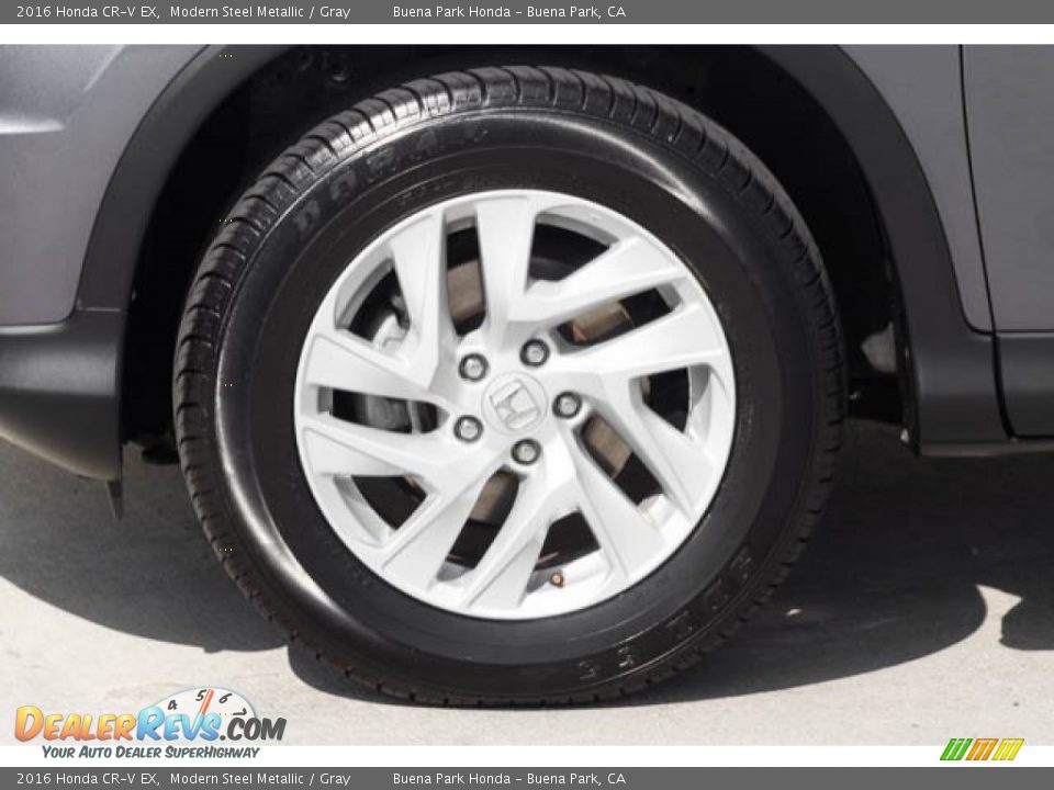 2016 Honda CR-V EX Modern Steel Metallic / Gray Photo #36