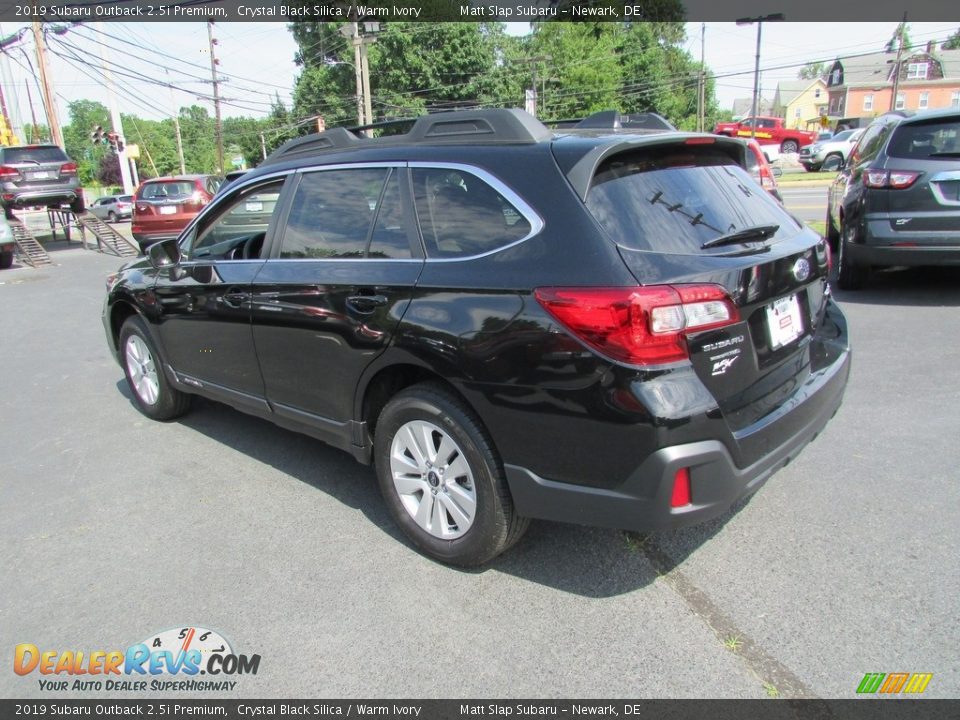 2019 Subaru Outback 2.5i Premium Crystal Black Silica / Warm Ivory Photo #8