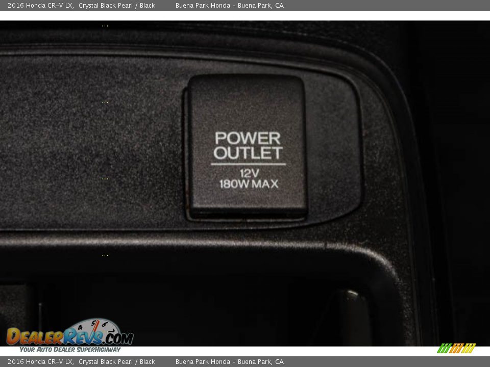 2016 Honda CR-V LX Crystal Black Pearl / Black Photo #14