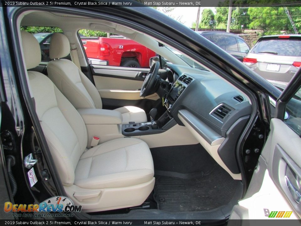 2019 Subaru Outback 2.5i Premium Crystal Black Silica / Warm Ivory Photo #18