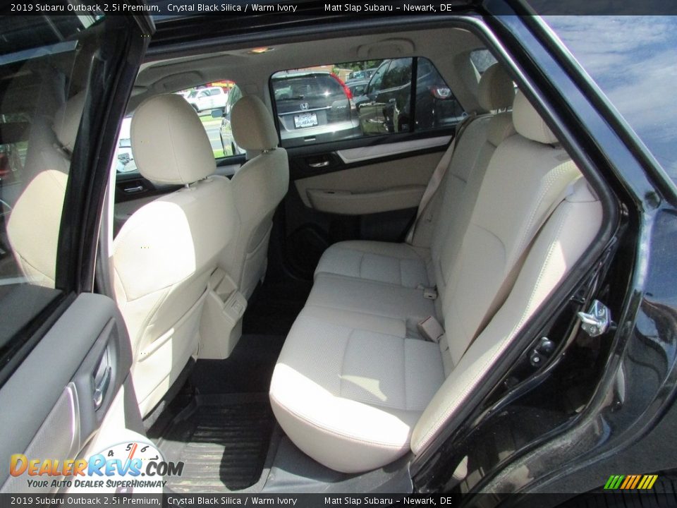 2019 Subaru Outback 2.5i Premium Crystal Black Silica / Warm Ivory Photo #22
