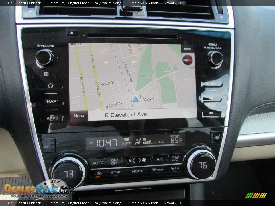 2019 Subaru Outback 2.5i Premium Crystal Black Silica / Warm Ivory Photo #26