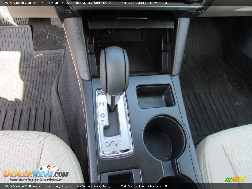 2019 Subaru Outback 2.5i Premium Crystal Black Silica / Warm Ivory Photo #27