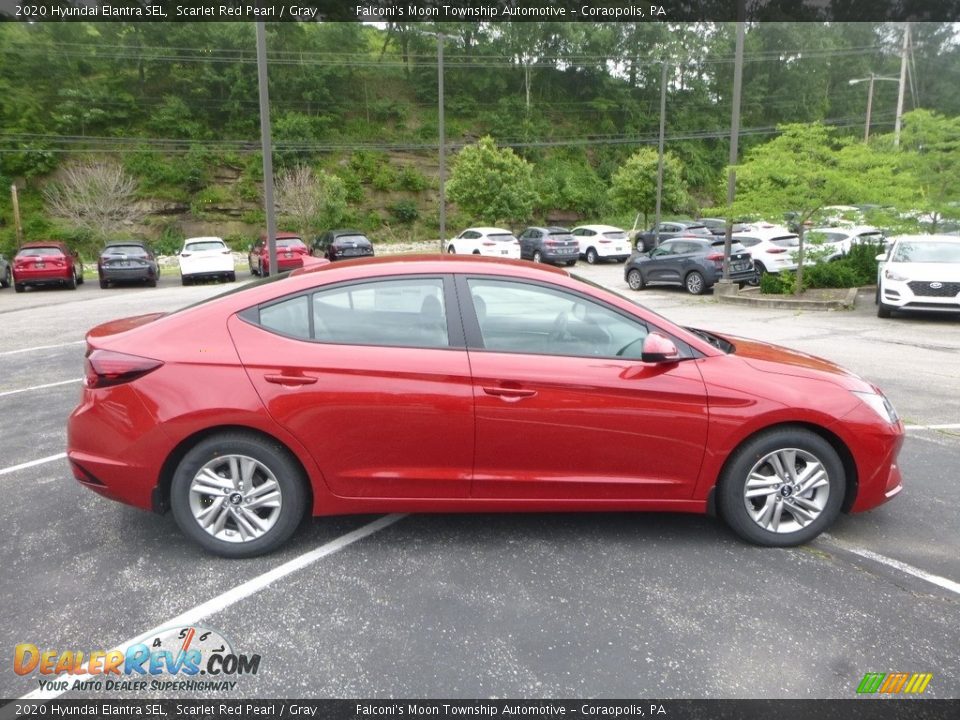 Scarlet Red Pearl 2020 Hyundai Elantra SEL Photo #1