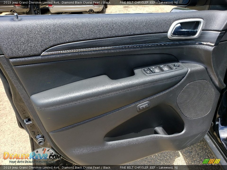 2019 Jeep Grand Cherokee Limited 4x4 Diamond Black Crystal Pearl / Black Photo #8