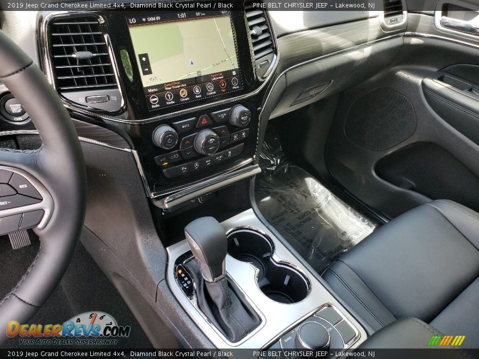 2019 Jeep Grand Cherokee Limited 4x4 Diamond Black Crystal Pearl / Black Photo #10