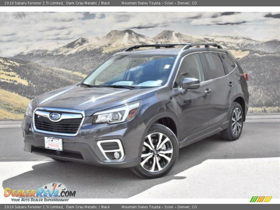 2019 Subaru Forester 2.5i Limited Dark Gray Metallic / Black Photo #5
