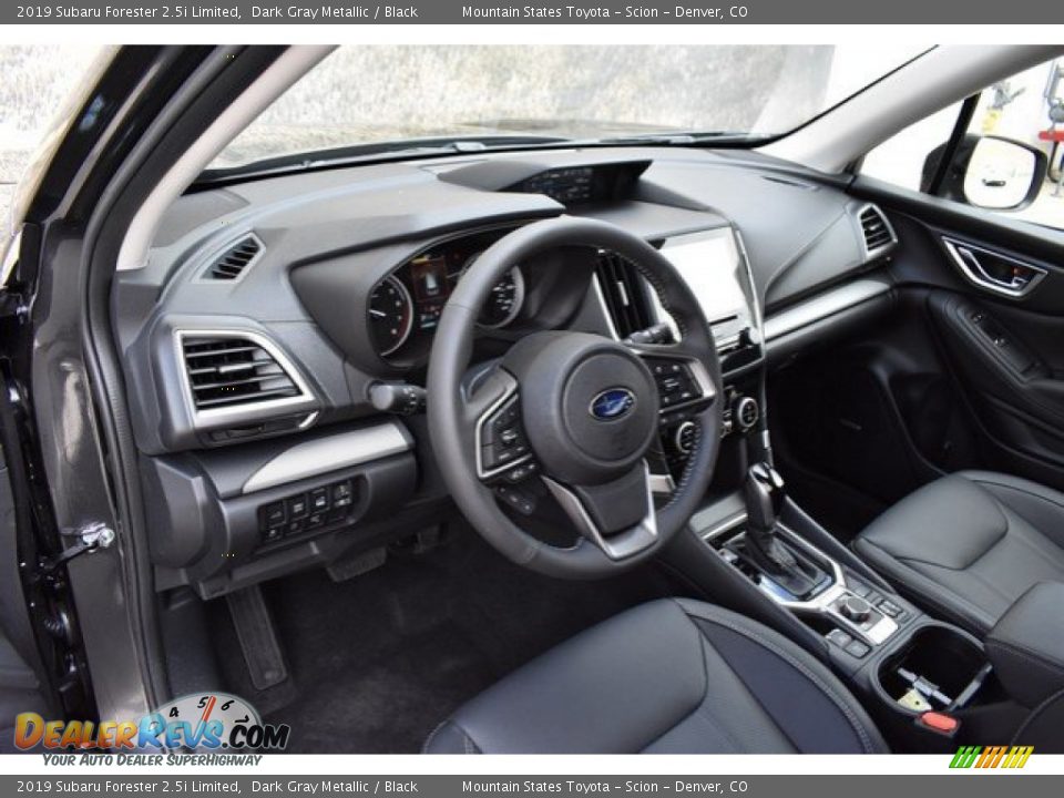 2019 Subaru Forester 2.5i Limited Dark Gray Metallic / Black Photo #10