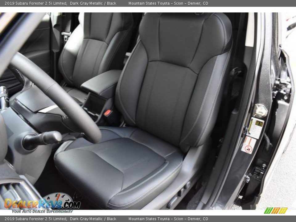 2019 Subaru Forester 2.5i Limited Dark Gray Metallic / Black Photo #12