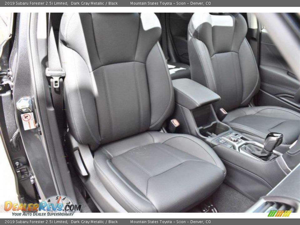 2019 Subaru Forester 2.5i Limited Dark Gray Metallic / Black Photo #19