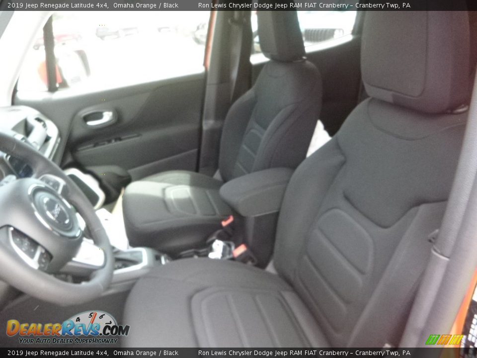 2019 Jeep Renegade Latitude 4x4 Omaha Orange / Black Photo #13