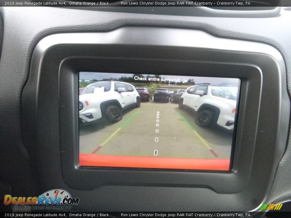 2019 Jeep Renegade Latitude 4x4 Omaha Orange / Black Photo #17