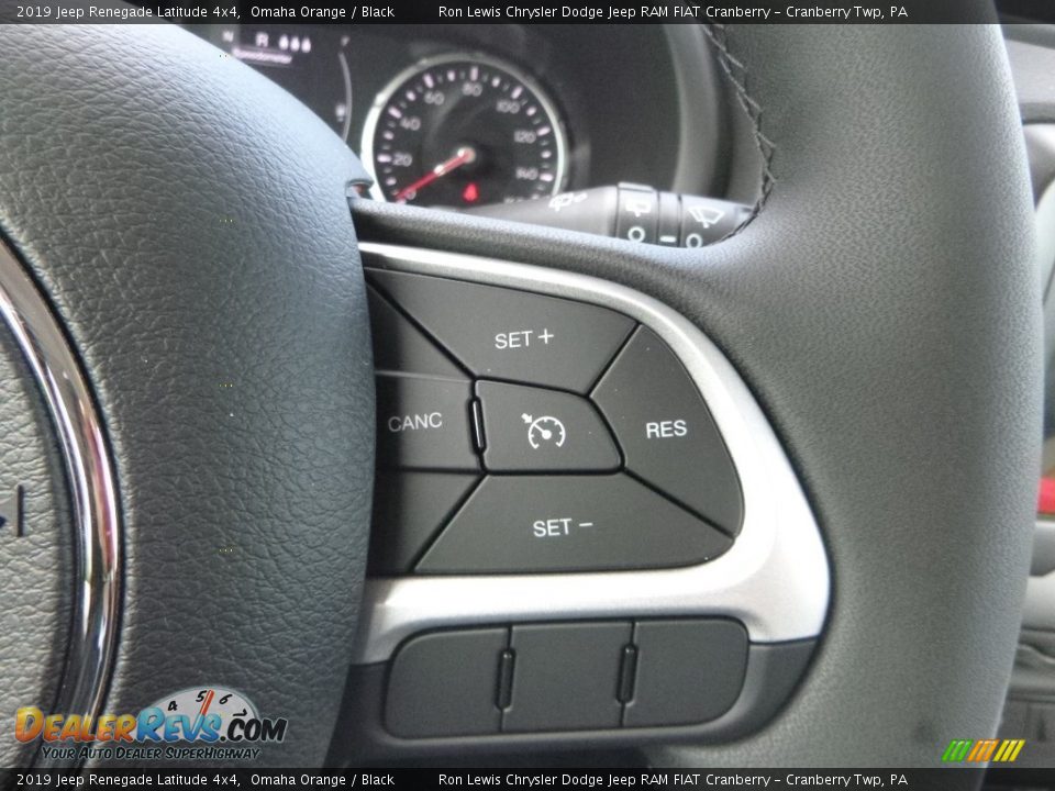 2019 Jeep Renegade Latitude 4x4 Omaha Orange / Black Photo #18