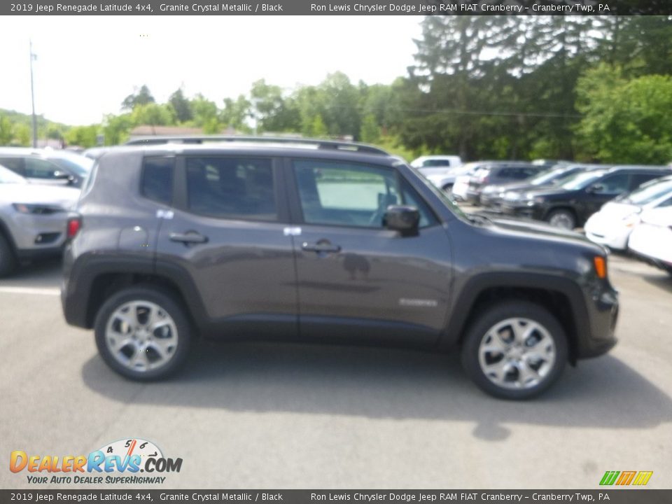 2019 Jeep Renegade Latitude 4x4 Granite Crystal Metallic / Black Photo #6