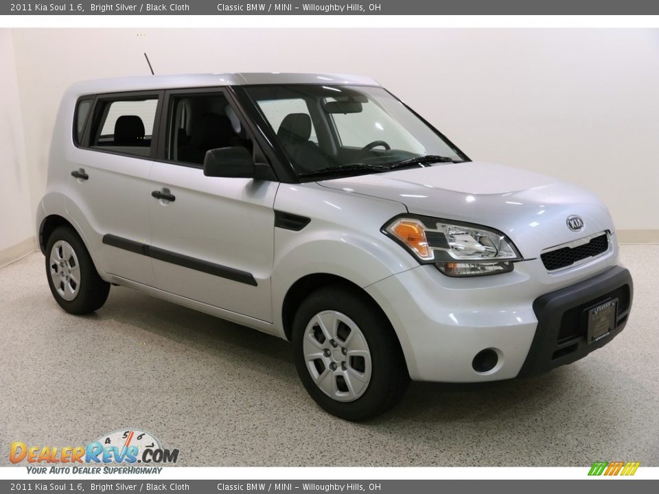 2011 Kia Soul 1.6 Bright Silver / Black Cloth Photo #1
