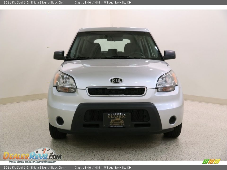 2011 Kia Soul 1.6 Bright Silver / Black Cloth Photo #2