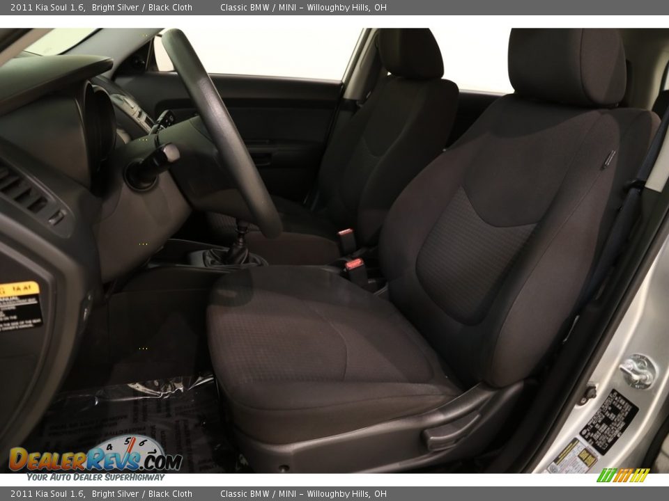 2011 Kia Soul 1.6 Bright Silver / Black Cloth Photo #5
