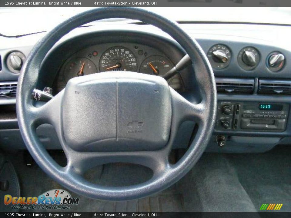 1995 Chevrolet Lumina Bright White / Blue Photo #14