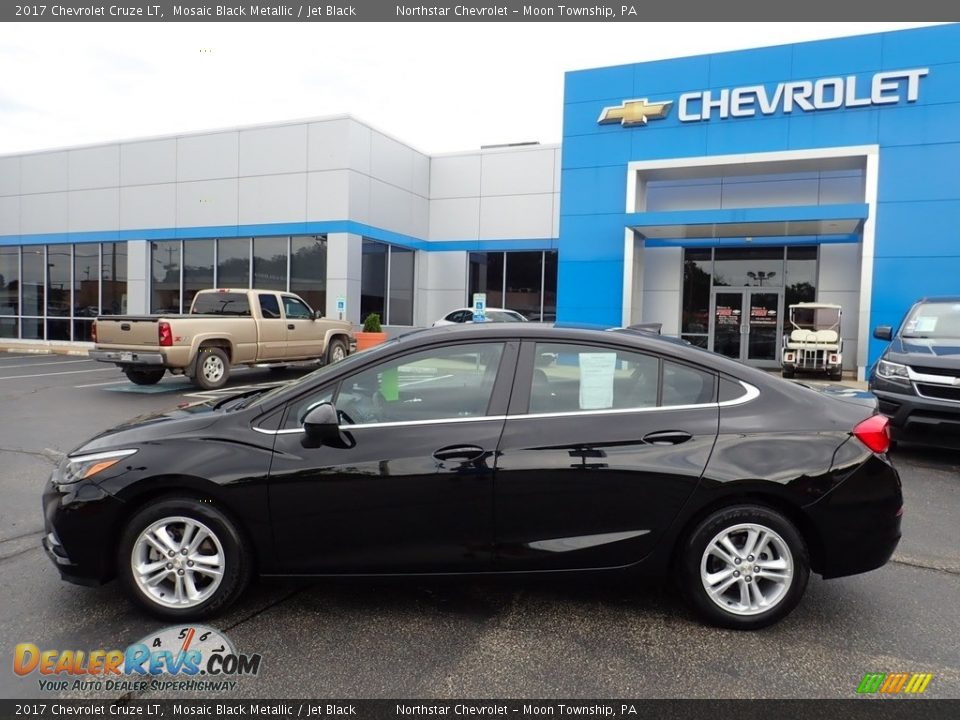 2017 Chevrolet Cruze LT Mosaic Black Metallic / Jet Black Photo #3