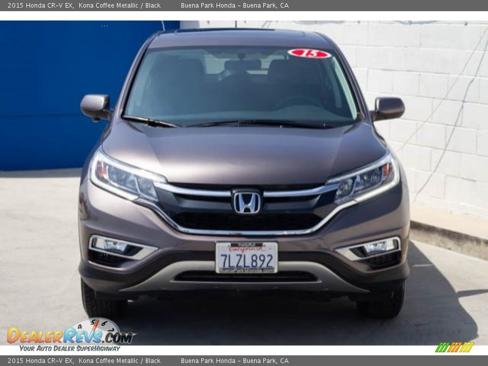 2015 Honda CR-V EX Kona Coffee Metallic / Black Photo #7