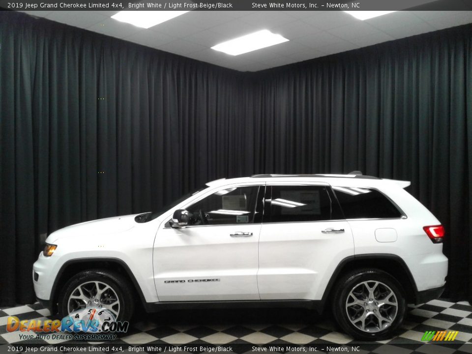 2019 Jeep Grand Cherokee Limited 4x4 Bright White / Light Frost Beige/Black Photo #1