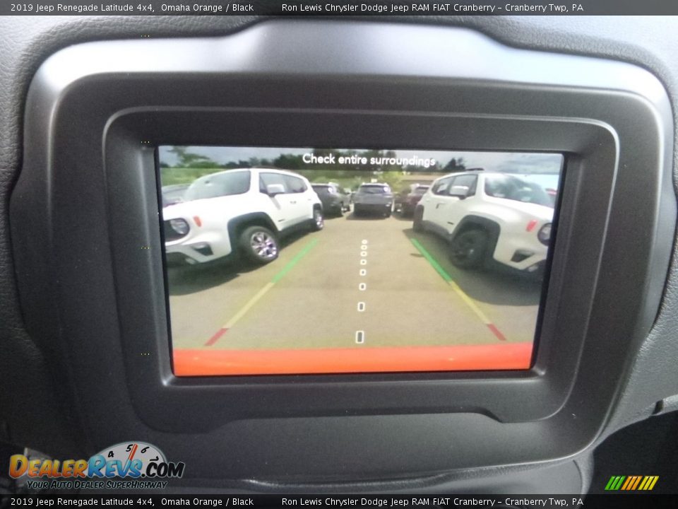 2019 Jeep Renegade Latitude 4x4 Omaha Orange / Black Photo #17