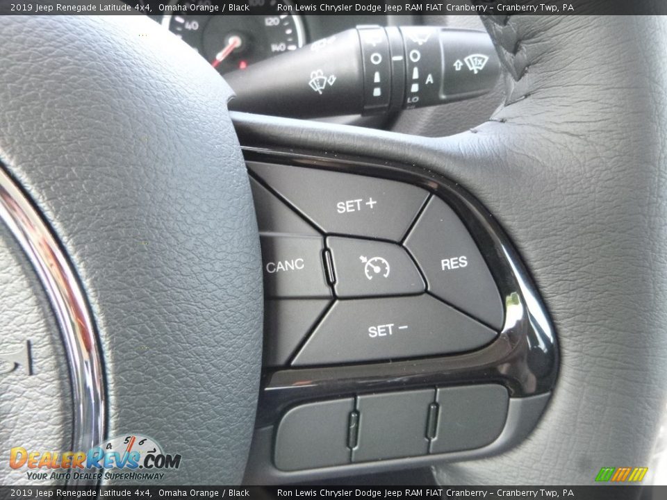 2019 Jeep Renegade Latitude 4x4 Omaha Orange / Black Photo #18