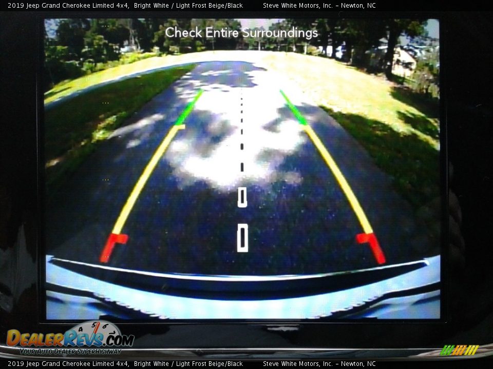 2019 Jeep Grand Cherokee Limited 4x4 Bright White / Light Frost Beige/Black Photo #23
