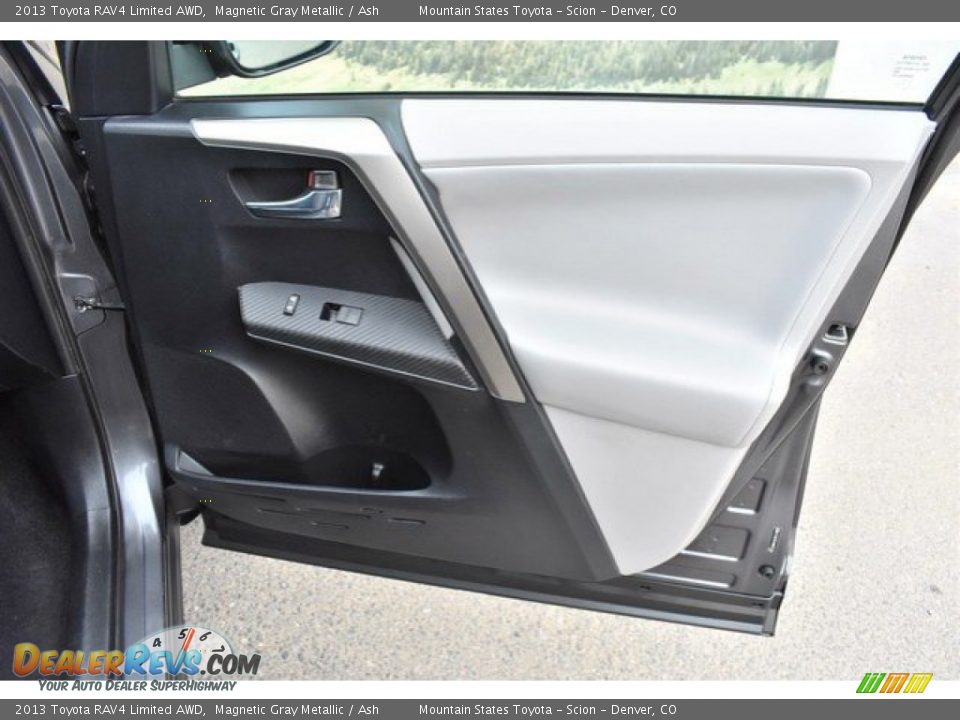 2013 Toyota RAV4 Limited AWD Magnetic Gray Metallic / Ash Photo #26