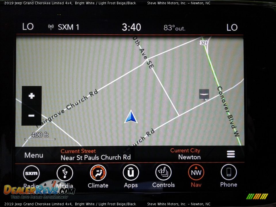 2019 Jeep Grand Cherokee Limited 4x4 Bright White / Light Frost Beige/Black Photo #24