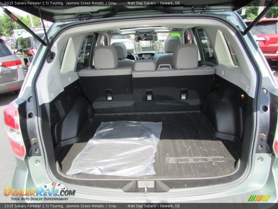 2015 Subaru Forester 2.5i Touring Jasmine Green Metallic / Gray Photo #20