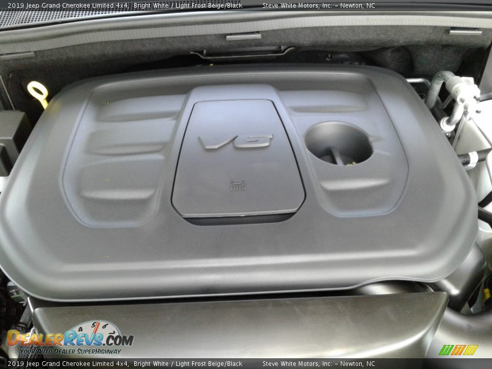 2019 Jeep Grand Cherokee Limited 4x4 Bright White / Light Frost Beige/Black Photo #36