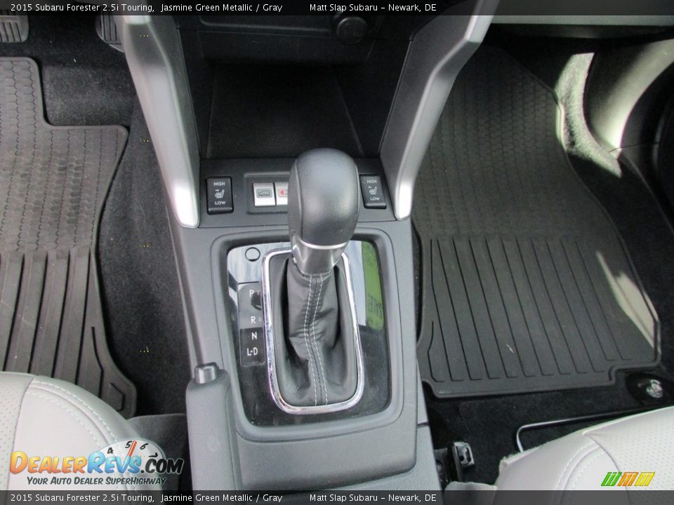 2015 Subaru Forester 2.5i Touring Jasmine Green Metallic / Gray Photo #27