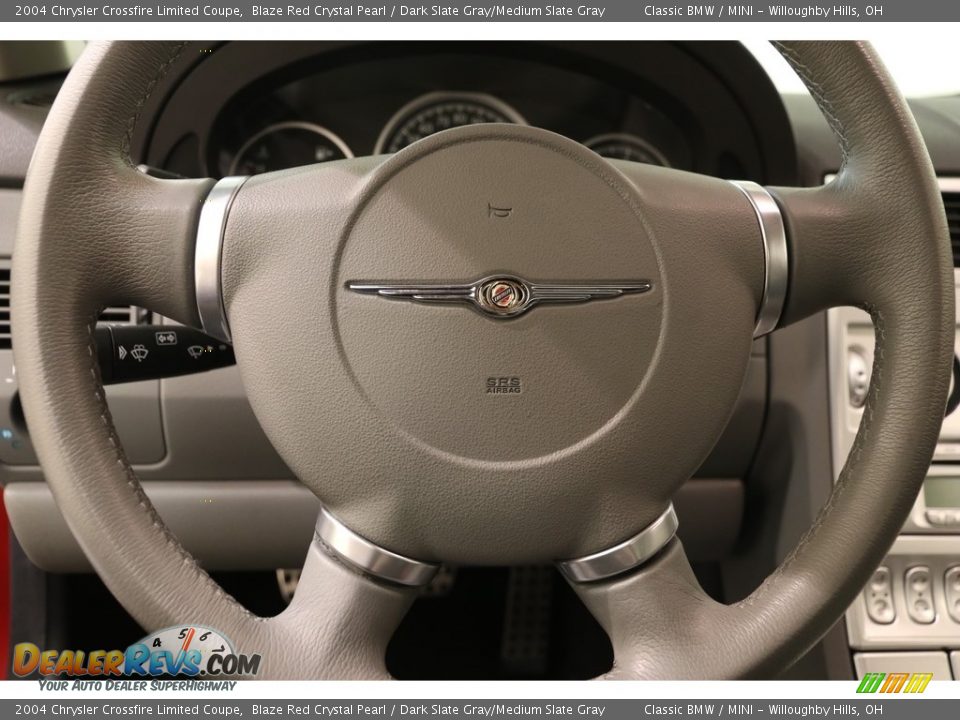 2004 Chrysler Crossfire Limited Coupe Blaze Red Crystal Pearl / Dark Slate Gray/Medium Slate Gray Photo #7