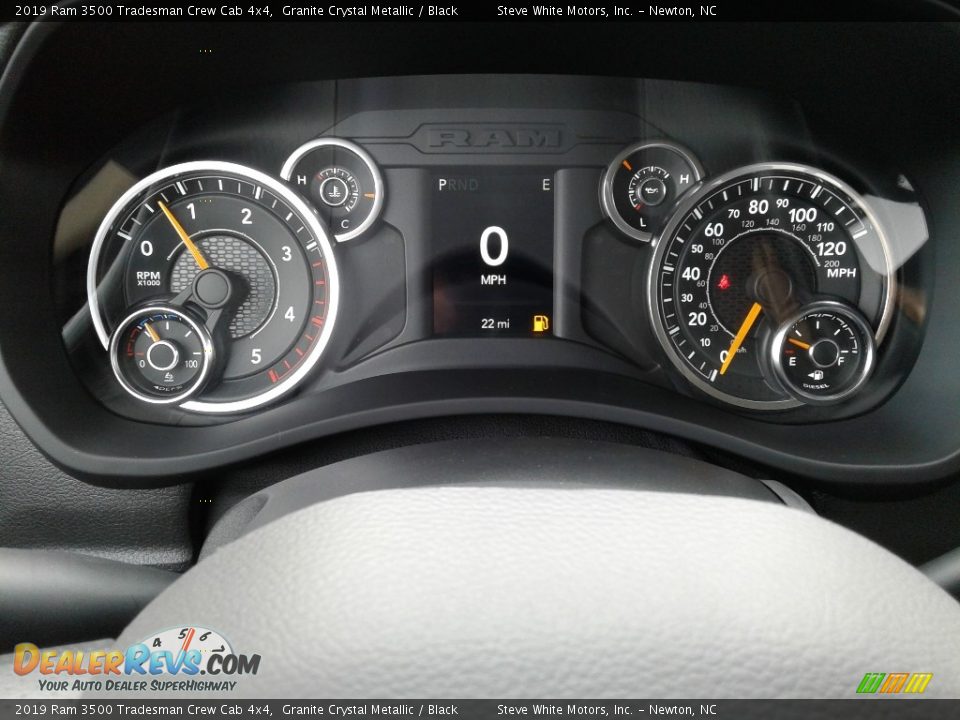2019 Ram 3500 Tradesman Crew Cab 4x4 Gauges Photo #17