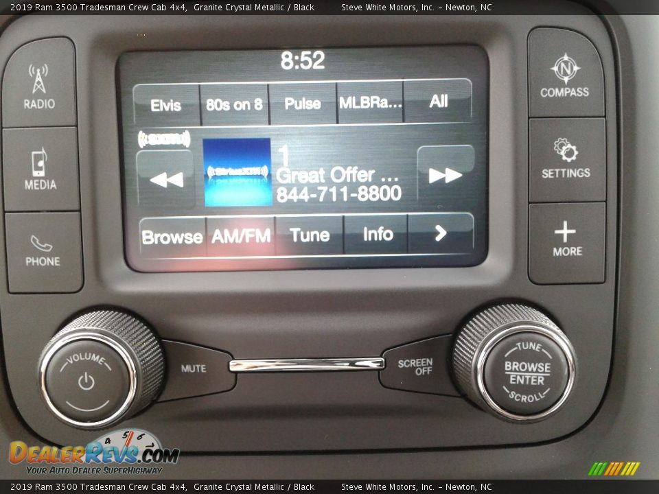 Controls of 2019 Ram 3500 Tradesman Crew Cab 4x4 Photo #19