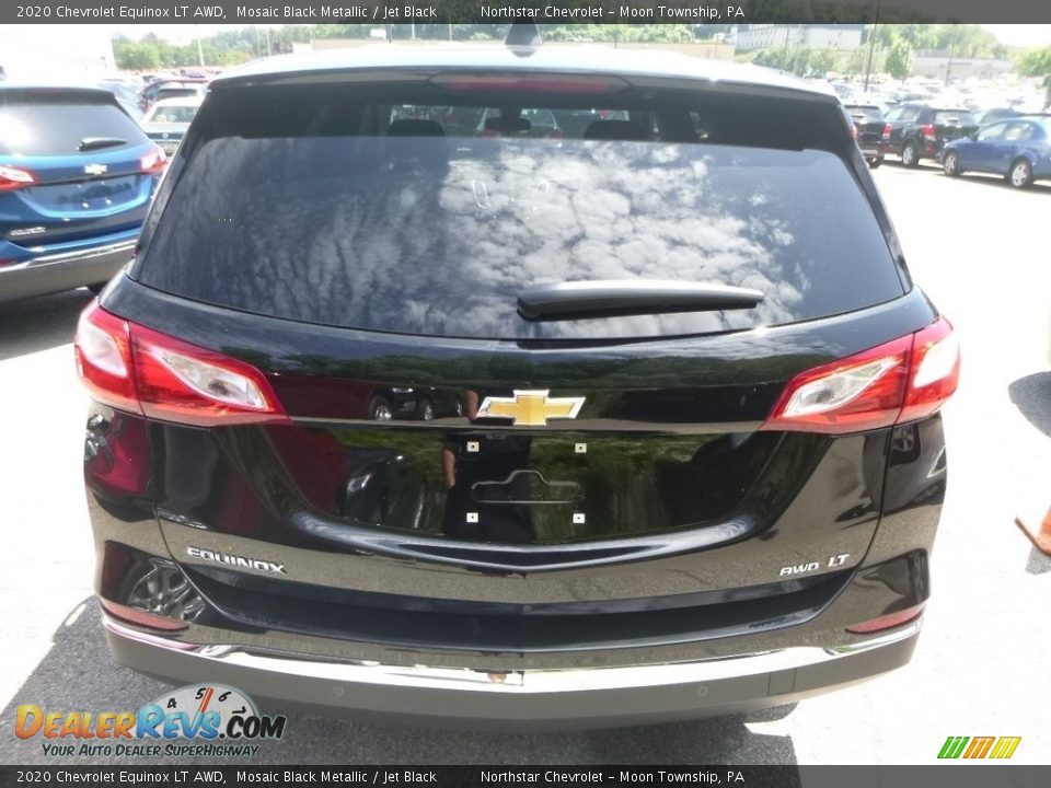 2020 Chevrolet Equinox LT AWD Mosaic Black Metallic / Jet Black Photo #5