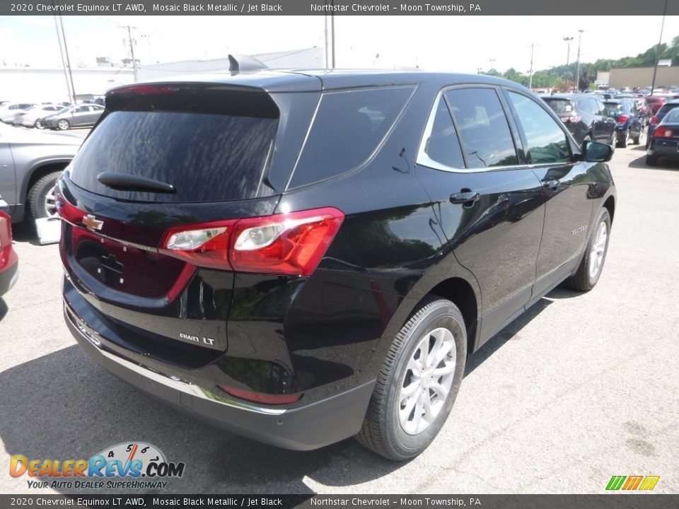 2020 Chevrolet Equinox LT AWD Mosaic Black Metallic / Jet Black Photo #6