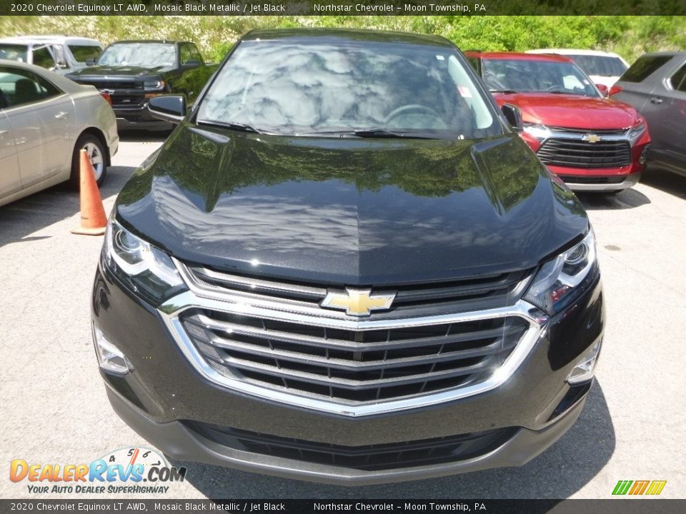 2020 Chevrolet Equinox LT AWD Mosaic Black Metallic / Jet Black Photo #8